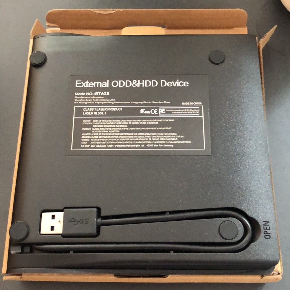 External dvd cd drive - Picture 4 of 5